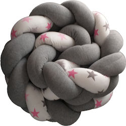 Tuttolina Stars Crib Bumpers Braided Inside Gra...