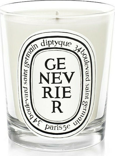 Diptyque Scented Candle Jar with Scent Juniper Ecru 190gr 1pcs