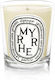 Diptyque Scented Candle Jar with Scent Myrrhe White 190gr 1pcs