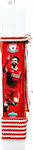 Easter Candle Flat Handmade Mohamed Salah 25pcs Red