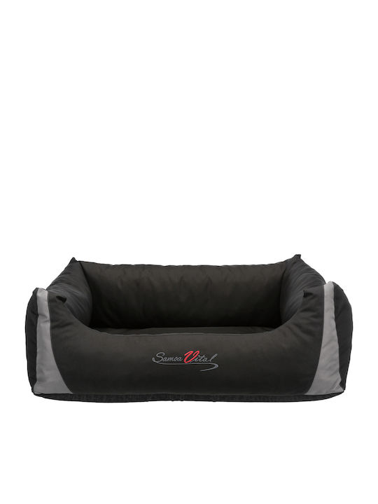 Trixie Samoa Vital Sofa Dog Bed Black 100x80cm.