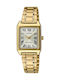 Casio Watch with Gold Metal Bracelet LTP-V007G-9B