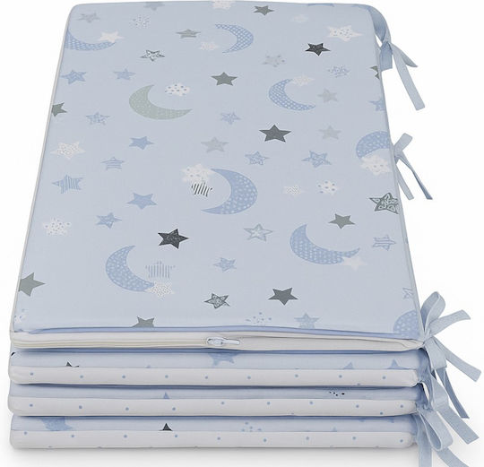 Beboulino Πάντα Κλασική Moon Stars White 35x360cm