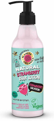 Natura Siberica Planeta Organica Skin Super Good Strawberry Hidratantă Loțiune pentru Corp 250ml