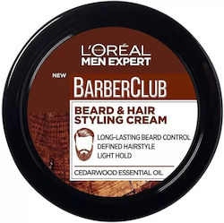 L'Oreal Paris Κρέμα Μαλλιών Men Expert Barber Club für Styling mit leichtem Halt 75ml L'Oreal Paris Κρέμα Μαλλιών Men Expert Barber Club für Styling mit leichtem Halt 75ml