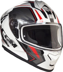 CGM 301G Suzuka Full Face Helmet ECE 22.05 1450gr White