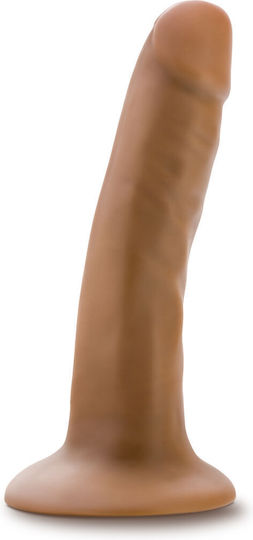 Dr. Skin Ρεαλιστικό Dildo με Βεντούζα Mocha 14cm