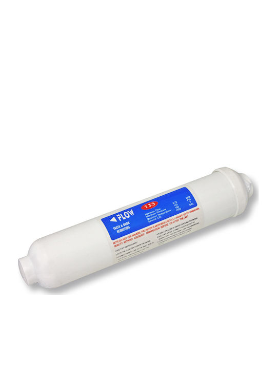 QWaterFilters Water Filter Replacement Reverse Osmosis (RO) made of Activated Carbon 10" Post Inline T33A