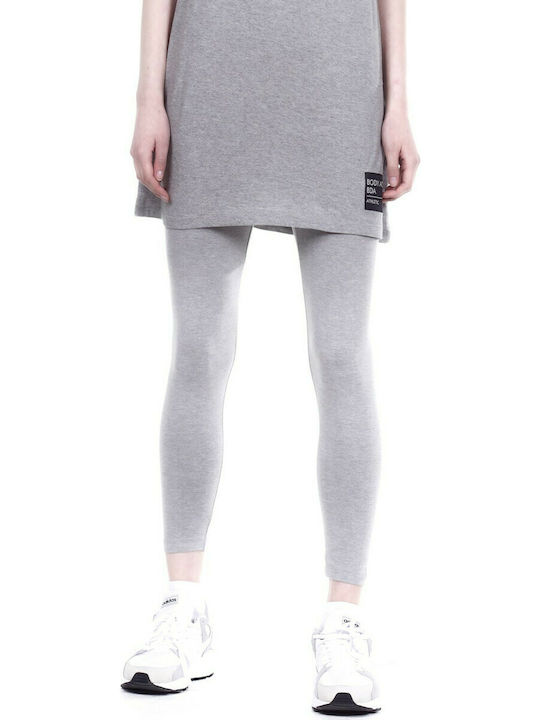 Body Action Women's Cropped Training Legging Gray