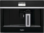 Whirlpool W11 CM145 Mașină automată de cafea espresso 1350W Presiune 15bar pentru cappuccino cu râșniță Negru