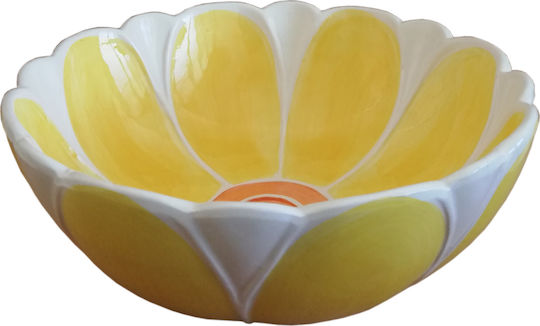 Salatieră Ceramică Galben 25x25cm 1buc
