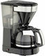 Melitta Easy Top II Filter Coffee Machine 1050W Black
