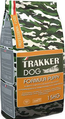 Trakker Formula Puppy 15kg Dry Food for Puppies with Meat