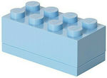 Room Copenhagen Lego Mini Box 8 Kids Lunch Plastic Box Light Blue