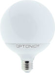 Optonica LED Lampen für Fassung E27 und Form G120 Kühles Weiß 1440lm 1Stück