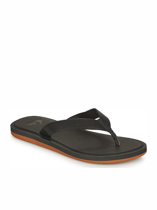 Quiksilver Molokai Flip Flops σε Μαύρο Χρώμα