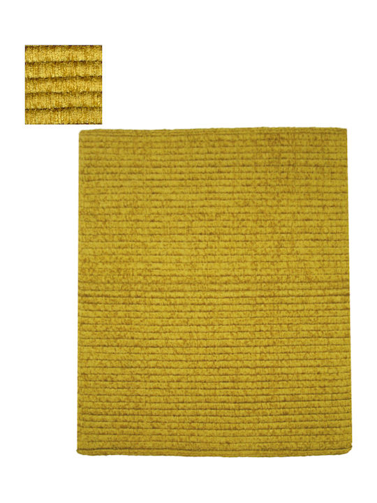 Badematte Baumwolle Rechteckig Chenille Yellow 50x60cm