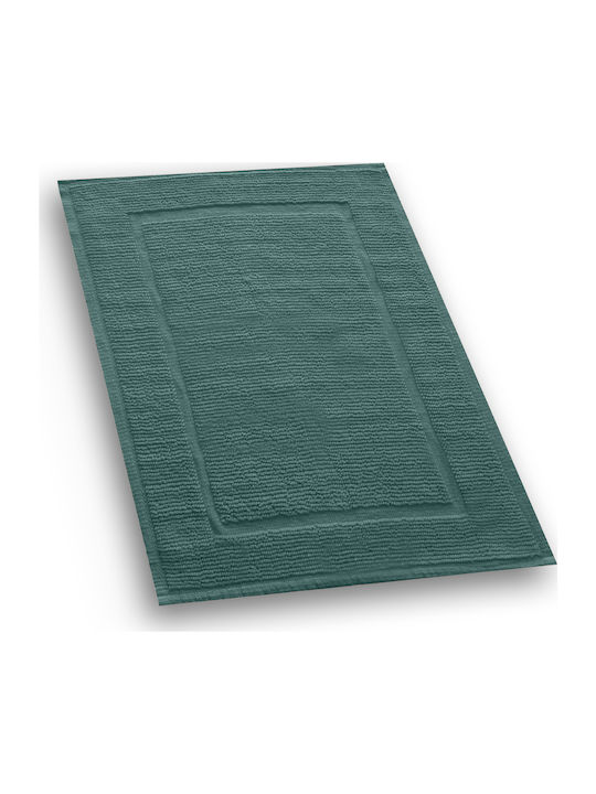 Texi Bath Bath Mat Cotton Diva Green 60x90cm