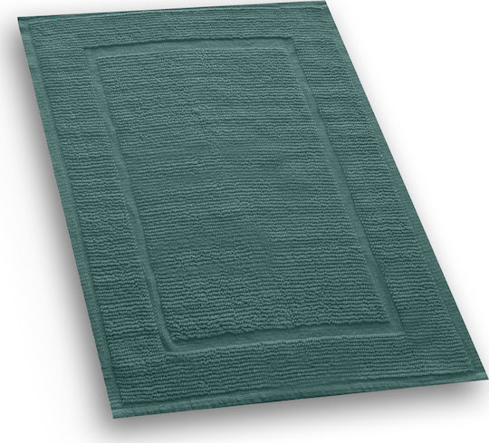Texi Bath Cotton Bath Mat Diva Green 60x90cm Texi Bath Cotton Bath Mat Diva Green 60x90cm