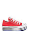 Converse Chuck Taylor All Star Layer Flatforms Sneakers University Red / White / Black