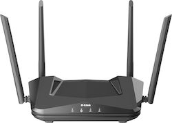 D-Link DIR-X1560 Wireless Router Wi‑Fi 6 with 4 Gigabit Ethernet Ports