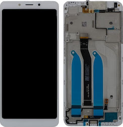 Xiaomi Screen with Frame for Redmi 6a (White)
