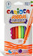 Carioca Neon Washable Neon Drawing Markers Thick Set 8 Colors 42785
