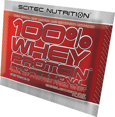 Scitec Nutrition 100% Whey Professional Proteină din Zer cu Aromă de Vanilie Foarte Berry 30gr