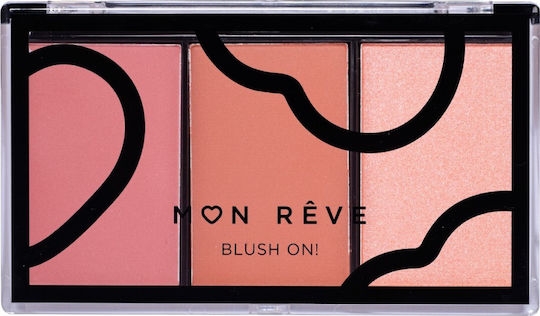 Mon Reve Palette with Blush Blush On! 9.9gr