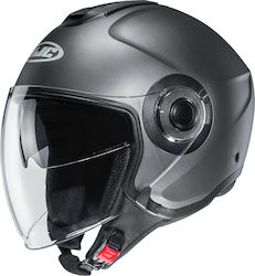 HJC i40 Semi Flat Titanium Motorradhelm Jet ECE 22.05 1380gr