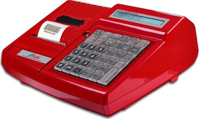 RBS Mercato (DLK) Φορητή Ταμειακή Μηχανή χωρίς Μπαταρία σε Κόκκινο Χρώμα