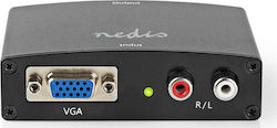 Nedis VCON3454AT RCA / VGA female σε HDMI female