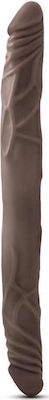 Dr. Skin Double Dildo Chocolate 36cm