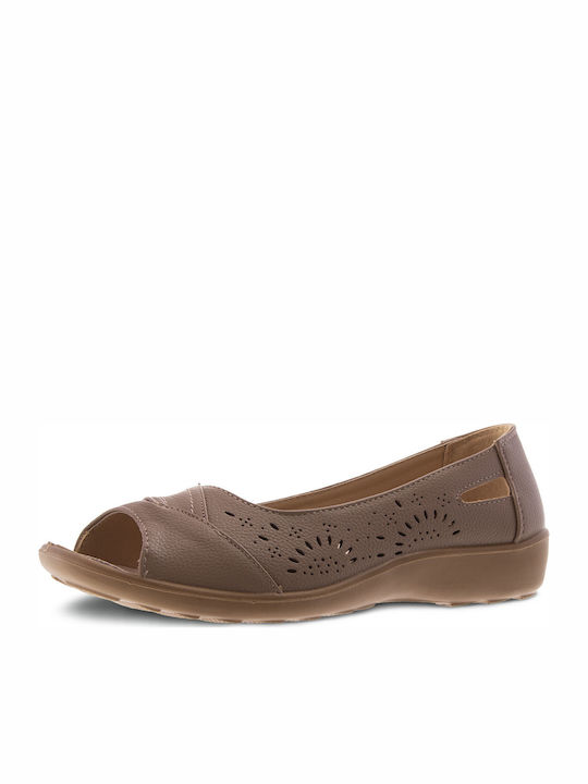 Antrin Anatomic Ballerinas Mara 140 Brown