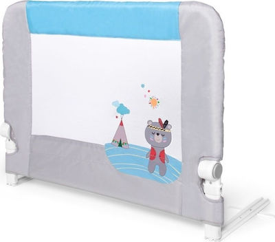 Interbaby Indio Pliabil Pat Rails din Țesătură în Culoare Albastru 90x70cm 1buc