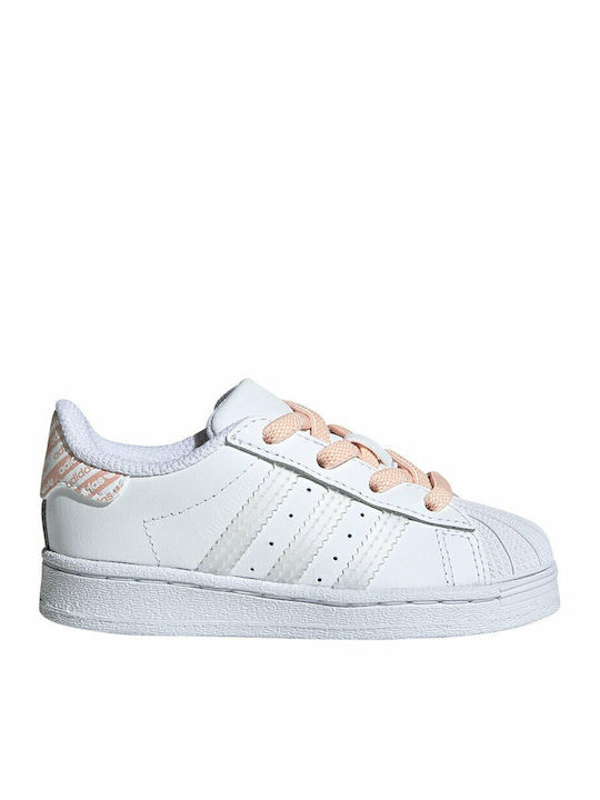 Superstar Superstar Kinder Sneakers Cloud White / Glow Pink