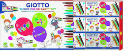 Giotto Turbo Color Party Markere de Desen 2.8mm...
