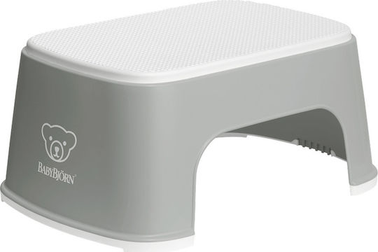 BabyBjorn Single Kids Step Stool Bathroom Gray
