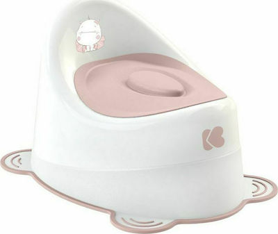 Kikka Boo Classic Potty Hippo with Lid Pink