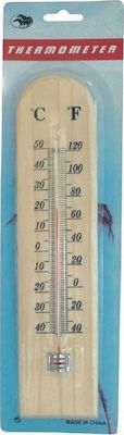 Stocker Θερμόμετρο Ξύλινο Analog Thermometer