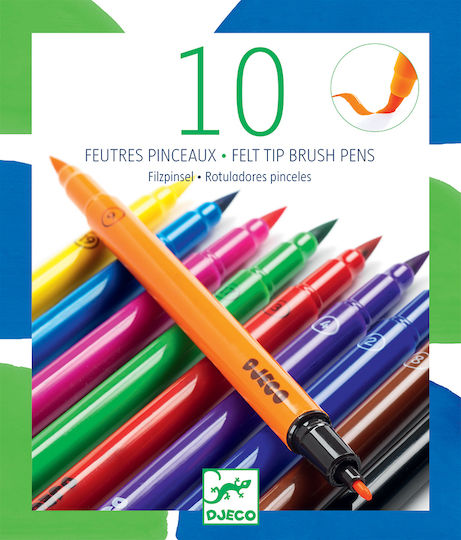 Djeco Classic Markers Drawing Markers Double Tip Set 10pcs