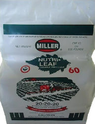 Miller Chemical Κοκκώδες Λίπασμα Nutrileaf 20-20-20 Υδατοδιαλυτό 1kg