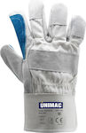 Unimac Γάντια Εργασίας Δερμάτινα Οδηγού Μπλε