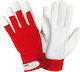 Lampa Gloves for Work Driver White Leather/Cotton 1pcs