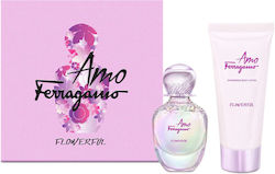 Salvatore Ferragamo Amo Ferragamo Flowerful Γυναικείο Σετ με Body Lotion Salvatore Ferragamo Amo Ferragamo Flowerful Γυναικείο Σετ με Body Lotion