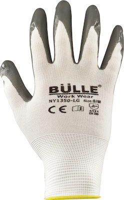 Bulle Safety Glofe Nitrile White