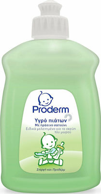 Proderm Baby & Organic Washing-Up Liquid with Fragrance Πράσινο Σαπούνι 1x500ml