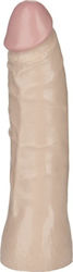 Vac U Lock The Naturals Thin Dong Glass Dildo Flesh 18cm