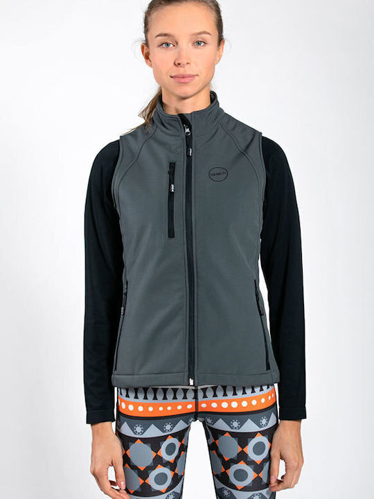 Soft Shell 17-28120 Damen Sweatshirt Jacke Grau