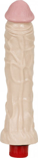 Doc Johnson The Naturals Heavy Veined Thin Dong Twist Bottom Ρεαλιστικός Δονητής 21.5cm Flesh